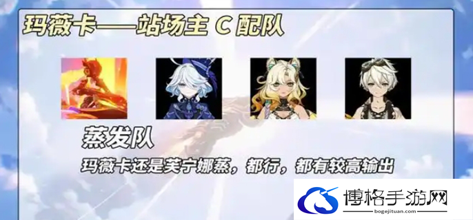 原神玛薇卡阵容推荐图一