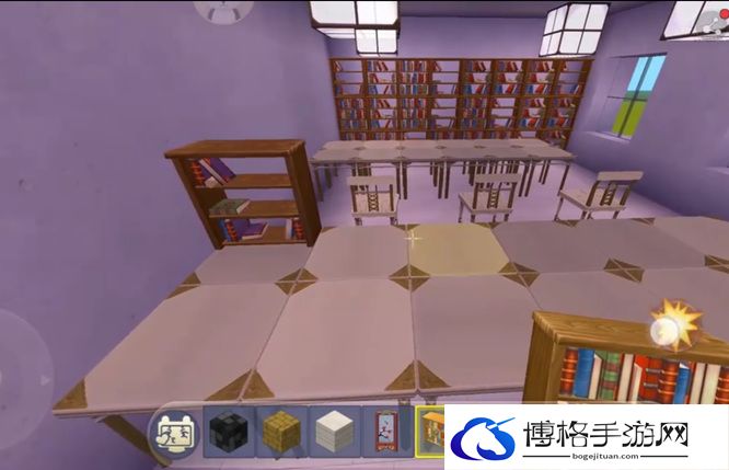《迷你世界》学校搭建方法