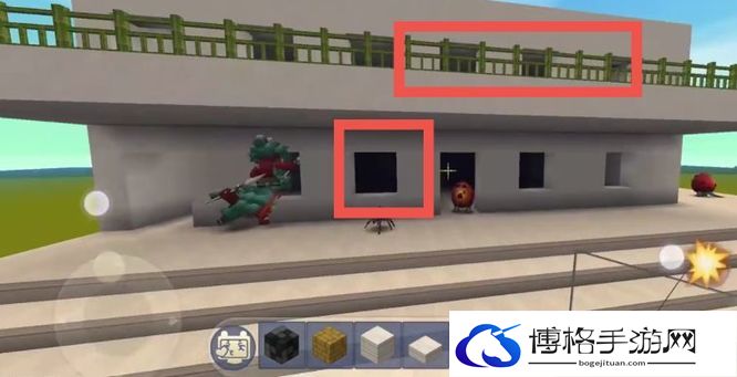《迷你世界》学校搭建方法