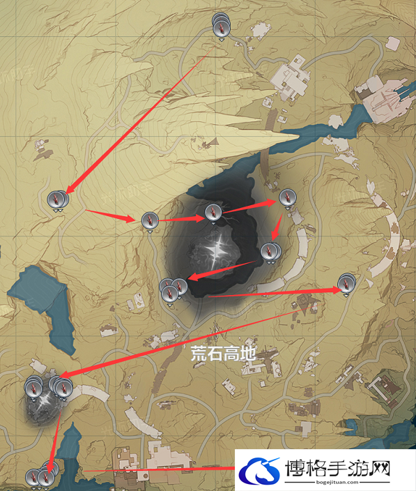 《鸣潮》红针晶簇采集路线图一览