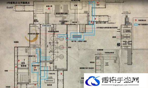 逃离塔科夫全地图撤离点位置介绍图三