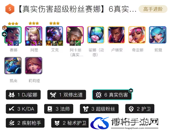 金铲铲之战真实伤害超级粉丝赛娜阵容及装备搭配攻略-了解游戏中的道具使用技巧