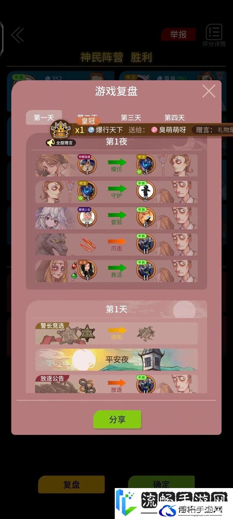 狼人杀平安夜
