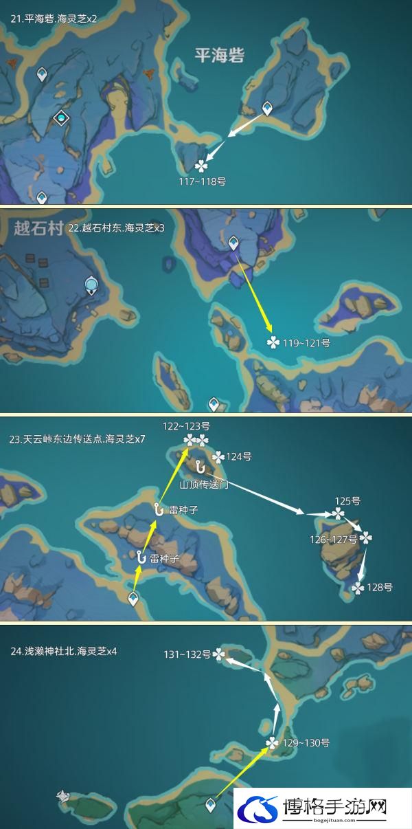 原神4.4八重神子突破材料在哪-海灵芝十分钟快速采集攻略图八 原神4.4八重神子突破材料在哪-海灵芝十分钟快速采集攻略图八
