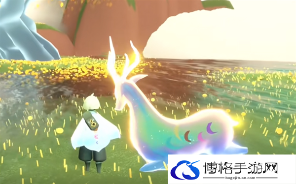 光遇莲花斗篷怎么召唤九色鹿-光遇莲花斗篷召唤九色鹿攻略图六