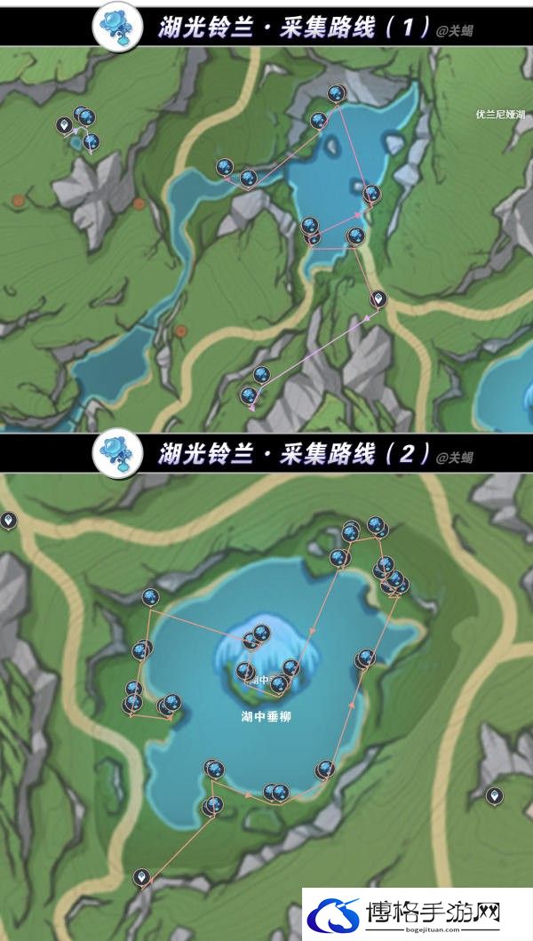 原神湖光铃兰4.7采集位置大全-胜利之道攻略