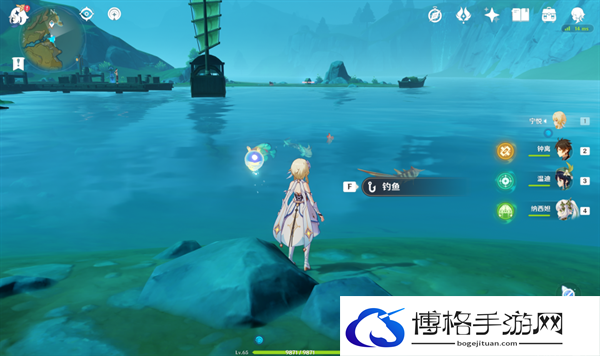 原神4.4玉玉心羽鲈都在那-玉玉心羽鲈钓鱼点位置图二 原神4.4玉玉心羽鲈都在那-玉玉心羽鲈钓鱼点位置图二