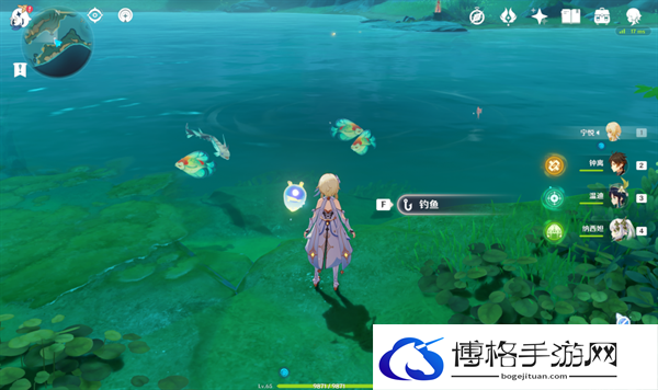原神4.4玉玉心羽鲈都在那-玉玉心羽鲈钓鱼点位置图四 原神4.4玉玉心羽鲈都在那-玉玉心羽鲈钓鱼点位置图四