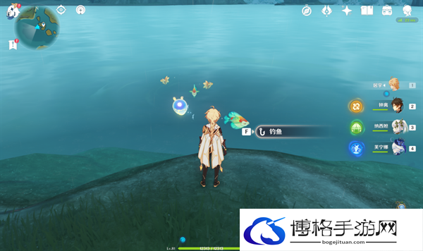 原神4.4玉玉心羽鲈都在那-玉玉心羽鲈钓鱼点位置图七 原神4.4玉玉心羽鲈都在那-玉玉心羽鲈钓鱼点位置图七