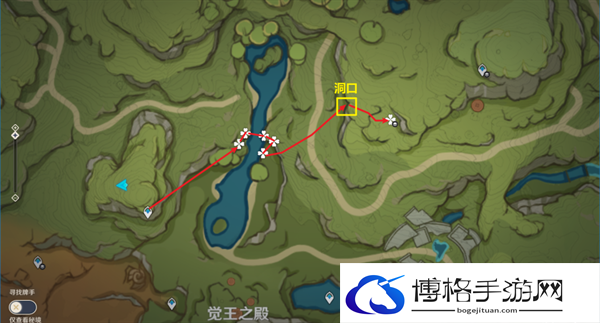 原神4.4小草神突破材料怎么收集-纳西妲劫波莲十五分钟快速采集路线图三 原神4.4小草神突破材料怎么收集-纳西妲劫波莲十五分钟快速采集路线图三