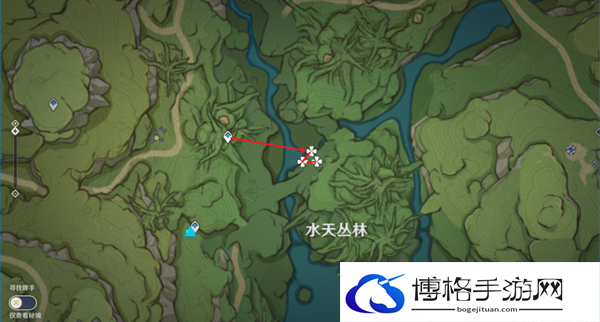 原神4.4小草神突破材料怎么收集-纳西妲劫波莲十五分钟快速采集路线图九 原神4.4小草神突破材料怎么收集-纳西妲劫波莲十五分钟快速采集路线图九