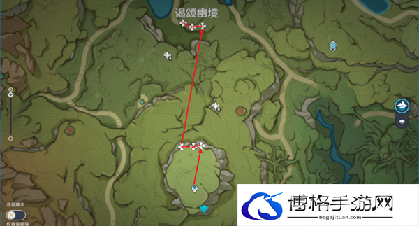 原神4.4小草神突破材料怎么收集-纳西妲劫波莲十五分钟快速采集路线图十 原神4.4小草神突破材料怎么收集-纳西妲劫波莲十五分钟快速采集路线图十
