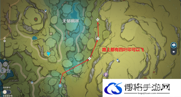 原神4.4小草神突破材料怎么收集-纳西妲劫波莲十五分钟快速采集路线图十一 原神4.4小草神突破材料怎么收集-纳西妲劫波莲十五分钟快速采集路线图十一