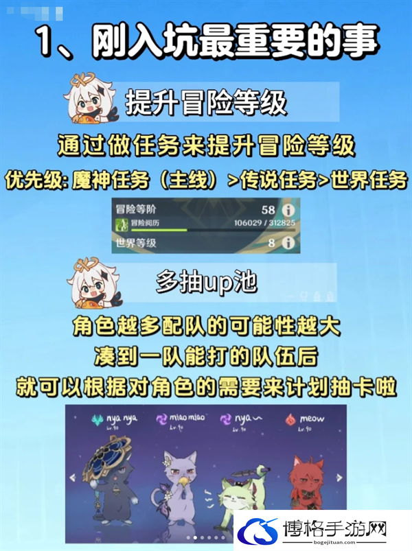 原神如何脱离萌新坑-原神萌新速成为大佬的四件事图二