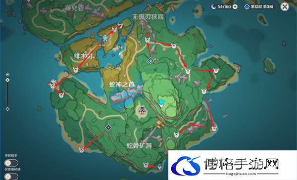 原神4.3野伏众原魔都在哪-十分钟速刷刀镡路线图十二