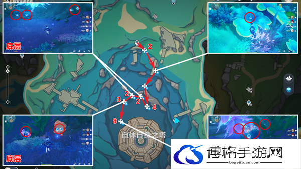 原神4.3娜维娅突破材料如何快速收集-突破材料收集路线攻略图四 原神4.3娜维娅突破材料如何快速收集-突破材料收集路线攻略图四