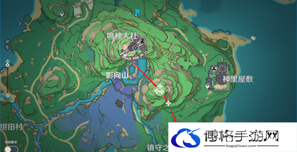 原神4.3绯樱绣球如何快速采集-绯樱绣球采集路线攻略图五 原神4.3绯樱绣球如何快速采集-绯樱绣球采集路线攻略图五
