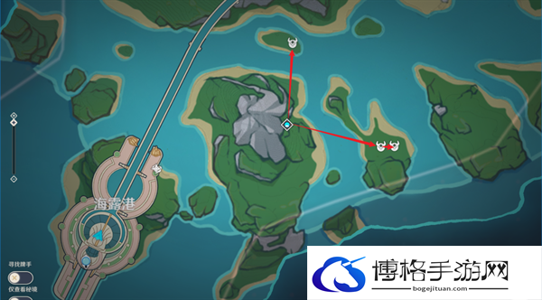原神4.2浊水幻灵如何快速收集-浊水幻灵快速收集路线图二 原神4.2浊水幻灵如何快速收集-浊水幻灵快速收集路线图二