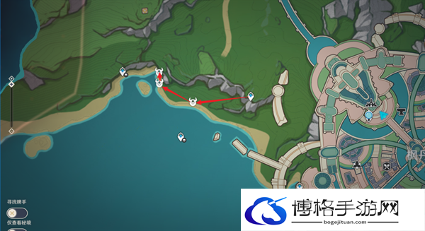 原神4.2浊水幻灵如何快速收集-浊水幻灵快速收集路线图八 原神4.2浊水幻灵如何快速收集-浊水幻灵快速收集路线图八