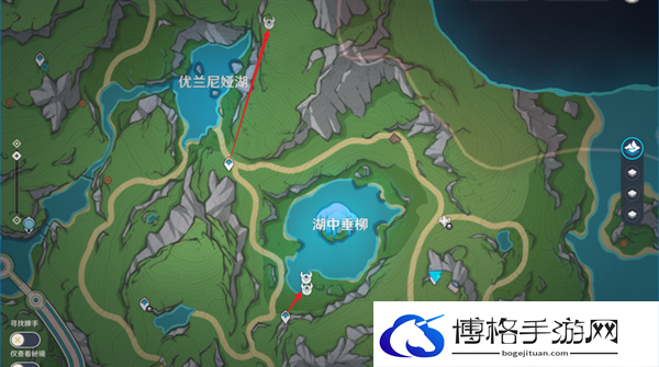 原神4.2浊水幻灵如何快速收集-浊水幻灵快速收集路线图七 原神4.2浊水幻灵如何快速收集-浊水幻灵快速收集路线图七