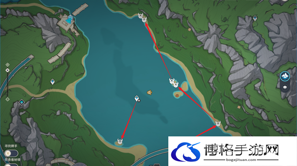 原神4.2浊水幻灵如何快速收集-浊水幻灵快速收集路线图十 原神4.2浊水幻灵如何快速收集-浊水幻灵快速收集路线图十