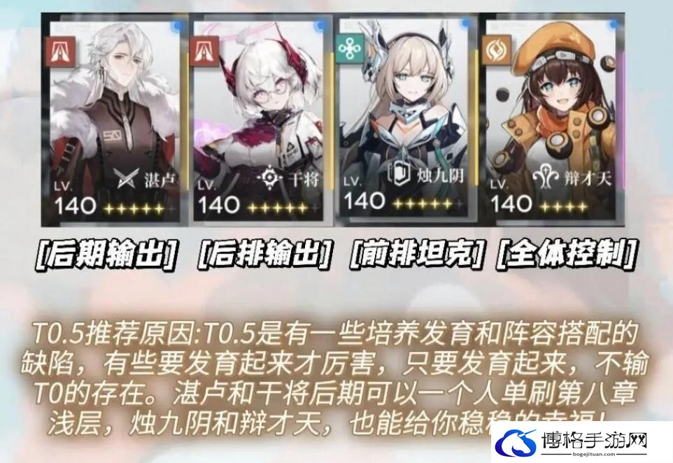 《行界》角色强度排行一览