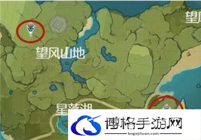 原神蒙德地灵龛分布图有哪些