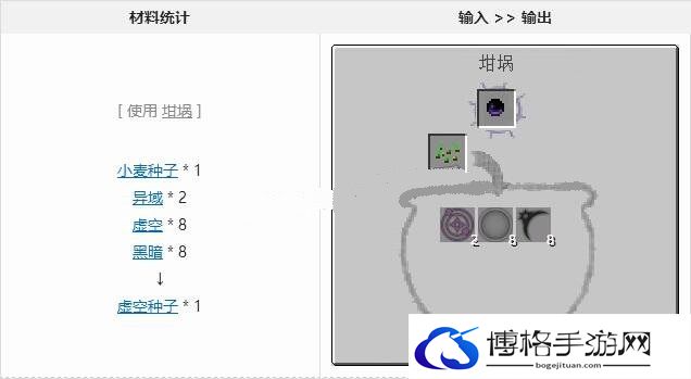 我的世界手机版虚空种子有什么用