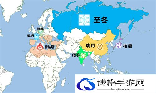 原神七国都有哪些-七国对应国家原型介绍