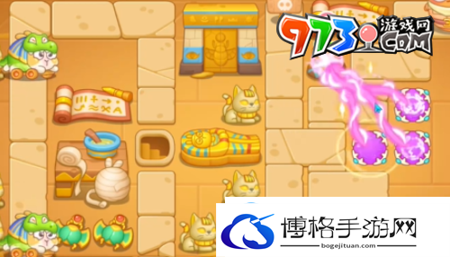 保卫萝卜4法老归来第101关怎么过