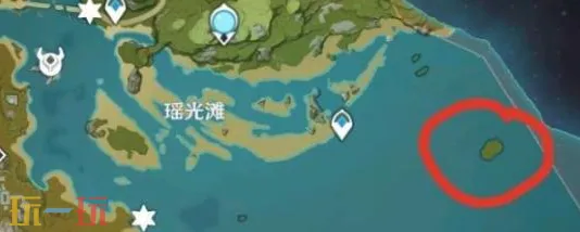 原神爱心岛在哪里