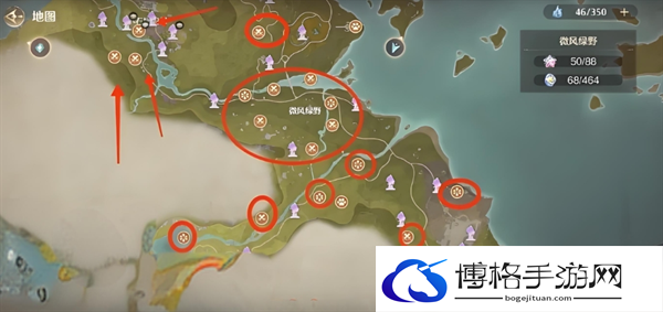 无限暖暖全地图噗灵怪位置分享图四