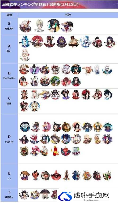 阴阳师单体式神大揭秘