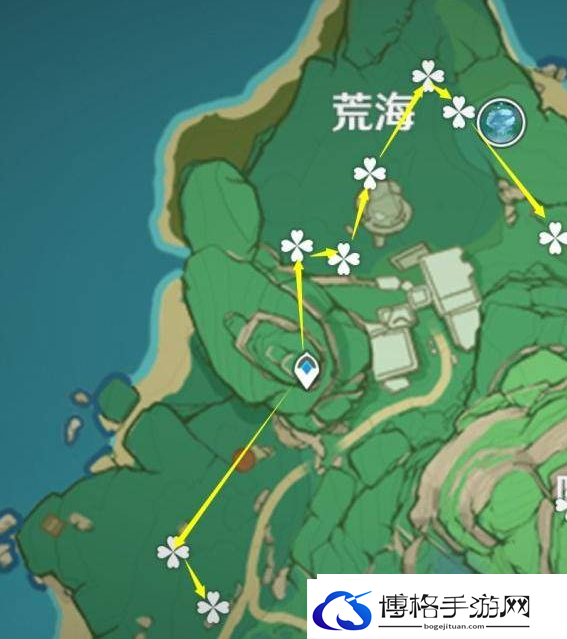 原神绯樱绣球分布图一览
