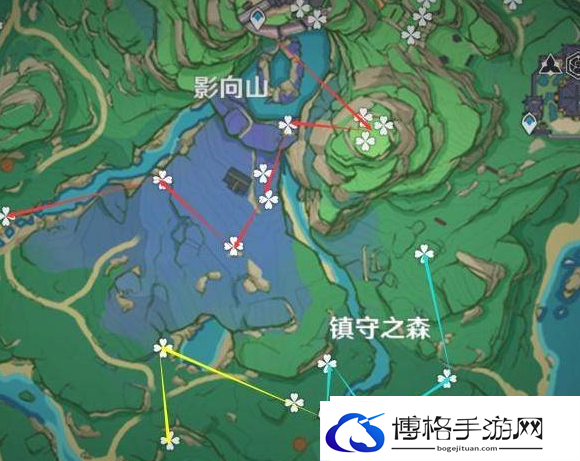 原神绯樱绣球分布图一览