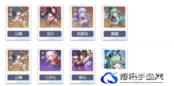 崩坏星穹铁道巡猎三月七阵容图四