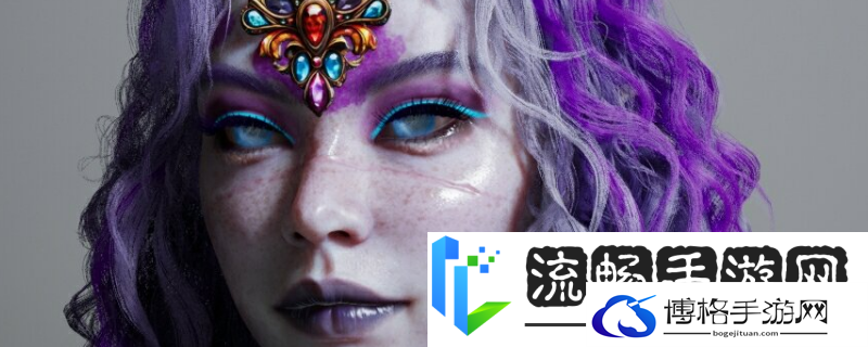 inZOI紫发古神捏脸分享