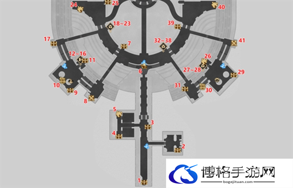 崩坏星穹铁道匹诺康尼大剧院宝箱位置大全图二