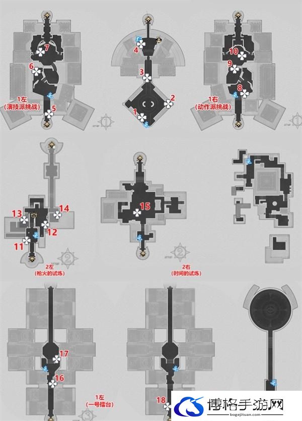崩坏星穹铁道2.2苏乐达热砂海选会场20只折纸小鸟位置大全图二