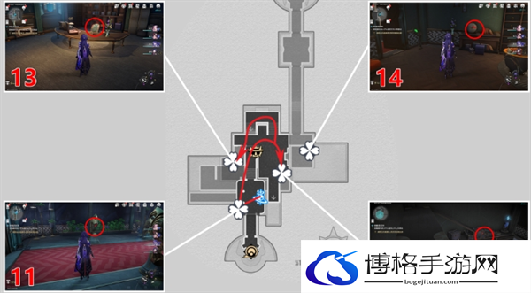 崩坏星穹铁道2.2苏乐达热砂海选会场20只折纸小鸟位置大全图六