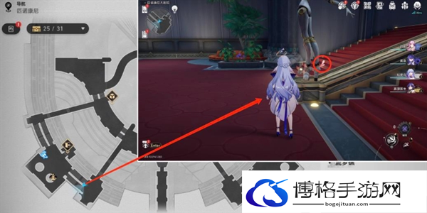 崩坏星穹铁道2.2匹诺康尼大剧院20只折纸小鸟位置大全图七