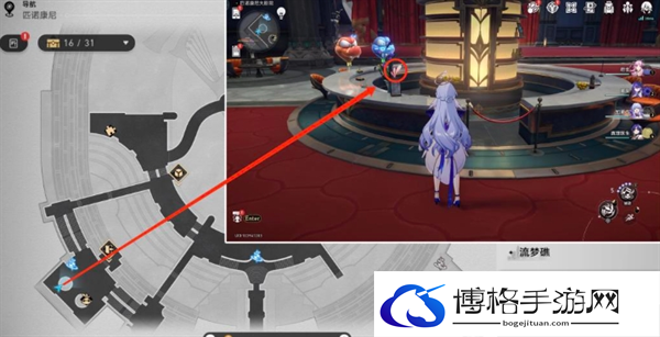 崩坏星穹铁道2.2匹诺康尼大剧院20只折纸小鸟位置大全图八