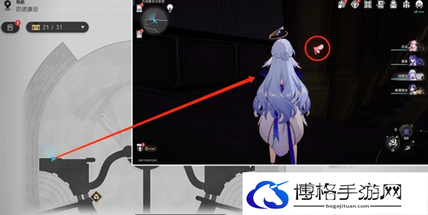 崩坏星穹铁道2.2匹诺康尼大剧院20只折纸小鸟位置大全图十四
