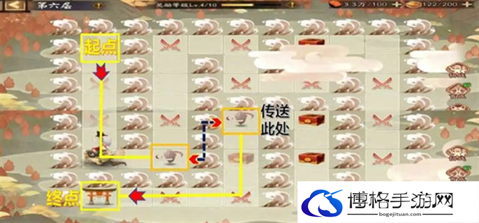 阴阳师福神巡礼退治海妖地图通关路线图图七