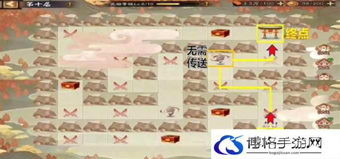阴阳师福神巡礼退治海妖地图通关路线图图十一