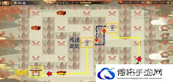 《阴阳师》福神巡礼全通关路线攻略