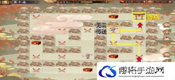 《阴阳师》福神巡礼全通关路线攻略