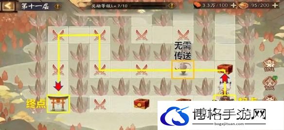 《阴阳师》福神巡礼全通关路线攻略