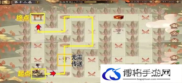 《阴阳师》福神巡礼全通关路线攻略