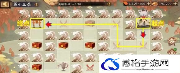 《阴阳师》福神巡礼全通关路线攻略